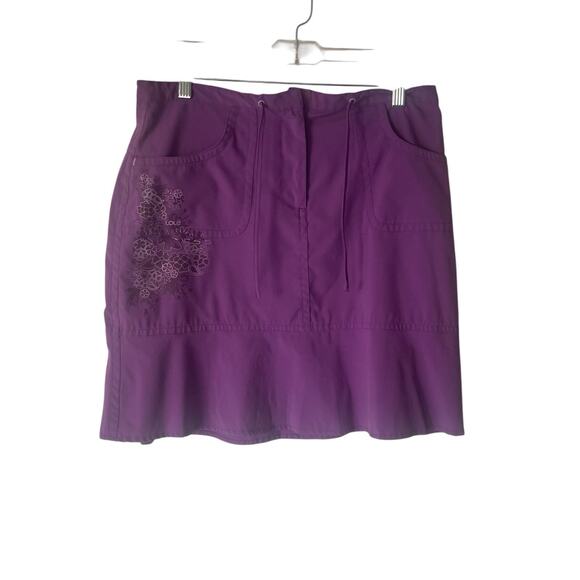 Lole Women's Size 8 Purple Outdoor Activewear Above Knee Skirt - Picture 1 of 10
